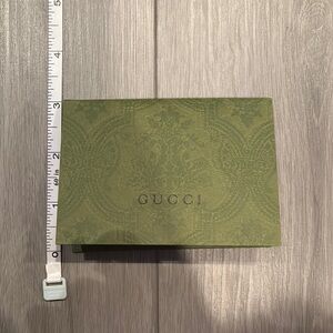 Gucci Green Glasses Box with Textured Finish